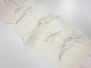 正絹　絽　絞り　夏用帯揚げ